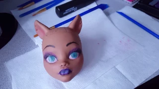 17" Clawdeen Faceup/ Repaint