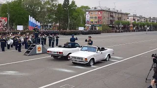 П А Р А Д  . 79 годовщина Победы в    В О В .  Г . Уссурийск .