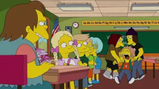 The Simpsons - Bart out-Valentines Nelson