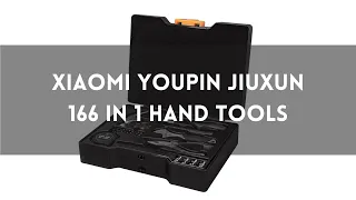 Introducing Xiaomi Youpin Jiuxun 166 in 1 Hand Tools Video Unboxing & Specification