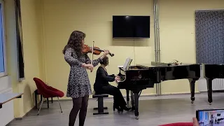 Дмитрий Каблевски Концерт за цигулка- първа част