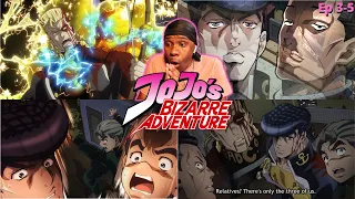 Reacting To JoJo's Bizarre Adventure Part 4 Episode 3-5 - Anime Ep Reaction | Blind Reaction