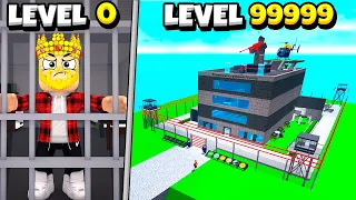 САМАЯ БОЛЬШАЯ ТЮРЬМА 999.999 УРОВНЯ В РОБЛОКС! ROBLOX Jail Tycoon