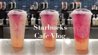 the prettiest Starbucks drink | Target Starbucks | cafe vlog | ASMR