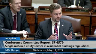 Minnesota House repasses conference committee report on SF4579 5/15/24