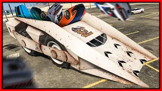 I BUILT RAMP CAR SCOOPER & DESTROYED COPS IN GTA 5 RP!