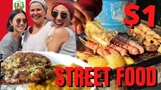 WHAT CAN $1 GET YOU? 🇵🇪 Peruvian street food tour | VILLAGE FOOD Pisac Cusco Peru CHEAP EATS
