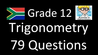 Trigonometry grade 12 revision + PDF