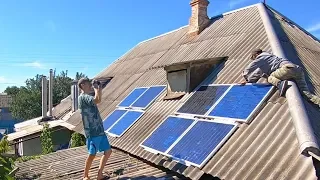 Free Energy For Entire House / Cheap Giant and Mighty Solar Power Plant - DIY