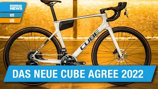 Cube Bikes Agree 2022 Endurance-Rennrad: Aerodynamik im Fokus