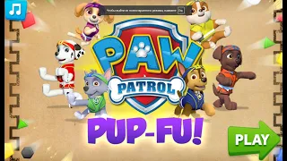 Игра щенячий патруль ЩенФу, Щенячее кунг-фу. Game Paw Patrol. Pup Fu (2020)