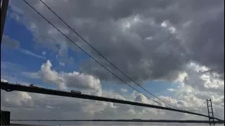 The Largest Suspension Bridge In The UK - The Humber Bridge