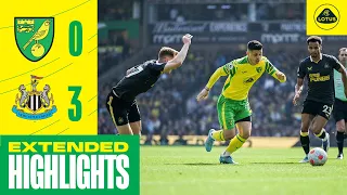 EXTENDED HIGHLIGHTS | Norwich City 0-3 Newcastle United