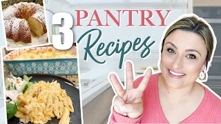 Easy PANTRY Cooking! | 3 INCREDIBLY Declious Ideas!!