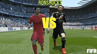 Messi VS Ronaldo Speed Test | FIFA