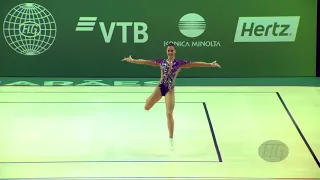 ZIUBINA Anastasiia (RUS) - 2018 Aerobic Worlds, Guimaraes (POR) - Individual Women Qualifications