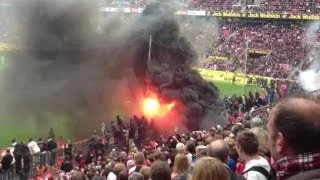 Randale + Rauchbombe | Köln : Bayern | 05.05.2012