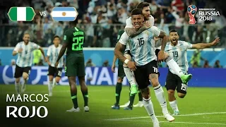Marcos ROJO Goal - Nigeria v Argentina MATCH 39