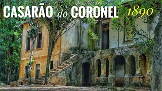 Senzala e Casarão do Coronel Construção de 1890 Abandonada