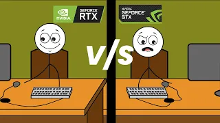 EPIC Showdown: RTX vs GTX Gamers! Animated Battle Unleashed!