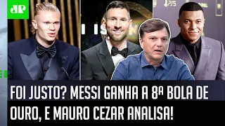 "O Messi é GENIAL, mas a ESCOLHA dele como MELHOR DO MUNDO foi..." Mauro Cezar ANALISA Bola de Ouro!