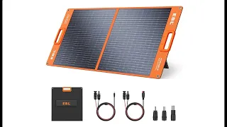 EBL Solar Apollo 100W Portable Solar Panel (Upgraded)✔️What's features highlight?