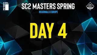ESL SC2 Masters Spring | EU | День 4
