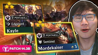 Pentakill 7 Kayle 3 and Mordekaiser 3 Rips Apart The Lobby