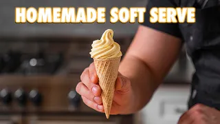 Homemade Soft Serve Frozen Custard