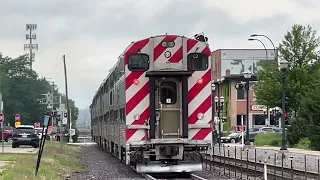 The Complete Metra Evening Rush Hour At Barrington On June 8, 2022