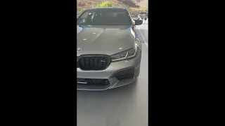 BMW M5 Skyscraper Grey vs. Donnington Grey Video Comparison