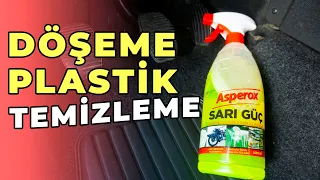 Asperox Sarı Güç İle Döşeme & Plastik Temizlenir Mi?