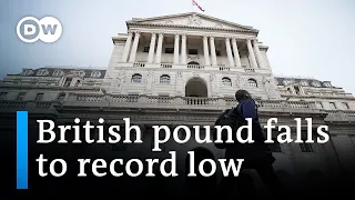 British pound falls to historic low following tax cut announcement | DW News