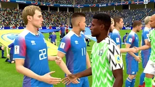 NIGERIA VS ICELAND | Group D | FIFA World Cup Russia 2018