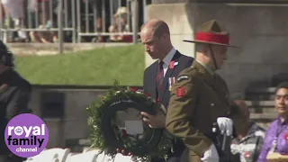 Duke of Cambridge attends ANZAC Day service in New Zealand