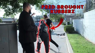 Cry Baby Predator Gets Chased by Black Man and Russian Olympian Until Cops Show Up