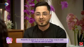 Casa Iubirii - Fetele au parte de o surpriza: Alexandru intra in ,,Casa Iubirii"! ,,Nu cred .."