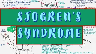 Sjogren's Syndrome | Causes, Clinical features, Diagnosis & Treatment