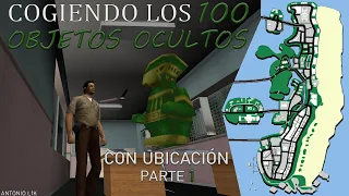 GTA Vice City - COGIENDO LOS 100 OBJETOS OCULTOS CON UBICACIÓN parte 1