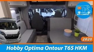 Much space for the family | Hobby Optima Ontour T65 HKM | Semi-Integrated | Motorhomer Tour  Germany