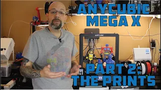 Anycubic Mega X - Part 2: The Prints
