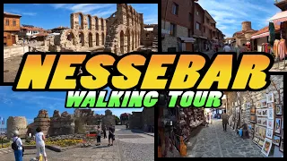 NESSEBAR Old Town Walking Tour - Bulgaria (4K)