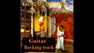 Dream Theater Under a Glass Moon GUITAR Backing Track