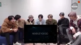 BTS reaction Justin Bieber/never let you go