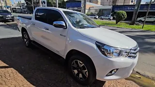 VENDE-SE Toyota Hilux SRV automática 4 x 4 ano 2018(aceita troca)#toyotahilux