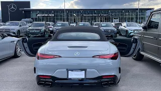 The 2023 AMG SL 55 Roadster packs V8 power remarkably!