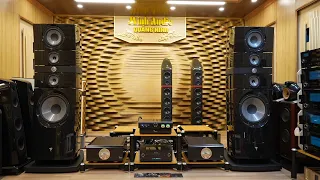 Test siêu loa focal Grande Utopia EM EVO với bộ Dan Dagosino progression M550 pre progression.