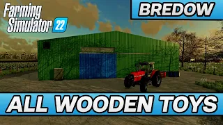 Farming Simulator 22 - Bredow Collectibles (All 100 Wooden Toys)