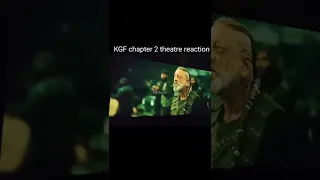 KGF chapter 2 theatre reaction 🔥⚡#shorts #KGFchapter2