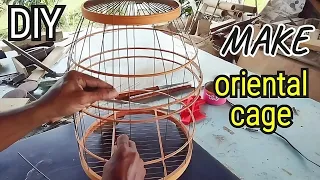 Unique Creative For Making Oriental Cages | DIY bamboo cage